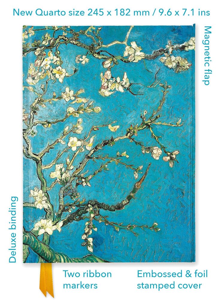 Journal Vincent Van Gogh Almond Blossom Quarto