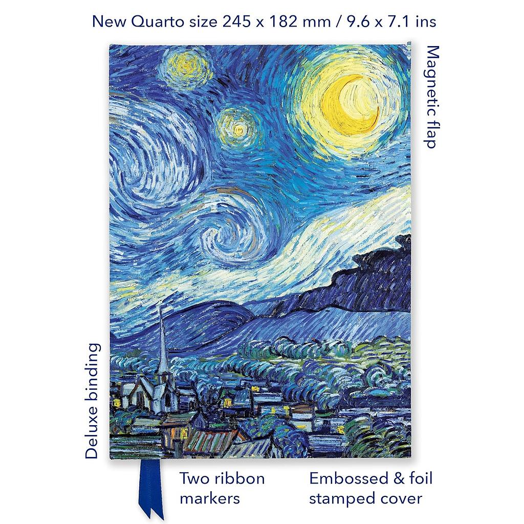 Journal Vincent Van Gogh The Starry Night Quarto