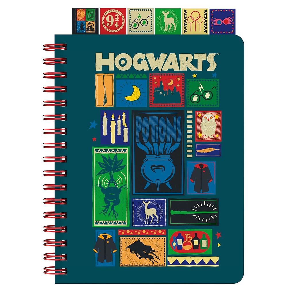 Harry Potter Hogwarts Spiral Notebook