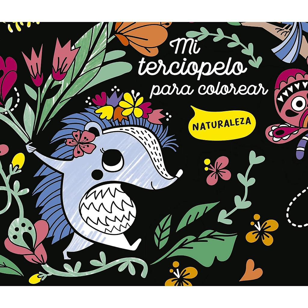 Mi terciopelo para colorear naturaleza