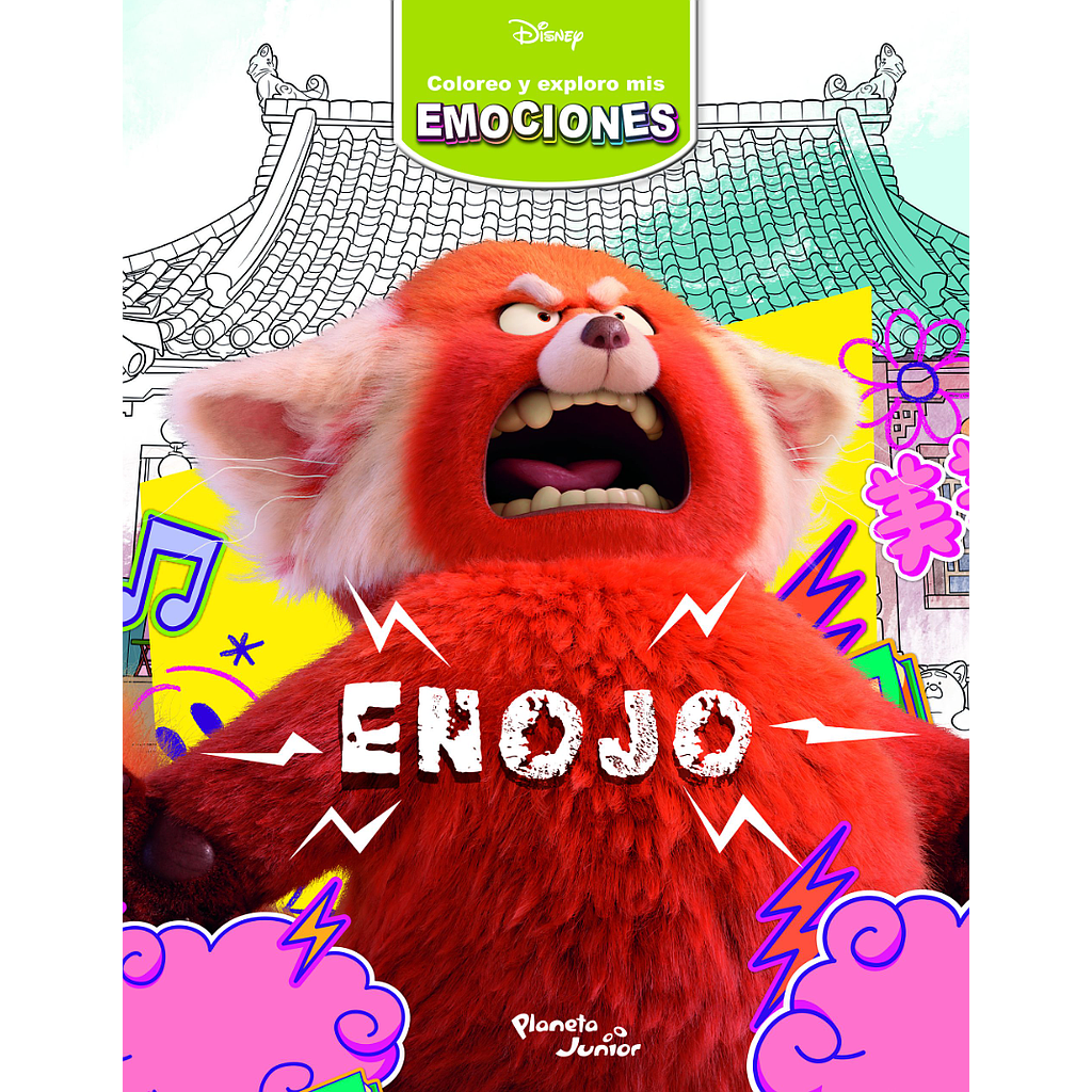 Coloreo y exploro mis emociones. Enojo
