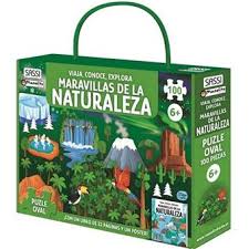 Maravillas de la naturaleza - Libro y Puzzle
