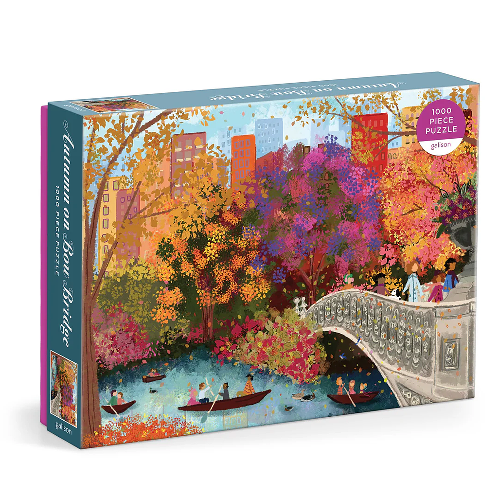 Puzzle Joy Laforme Autumn on Bow Bridge 1000 Pieces