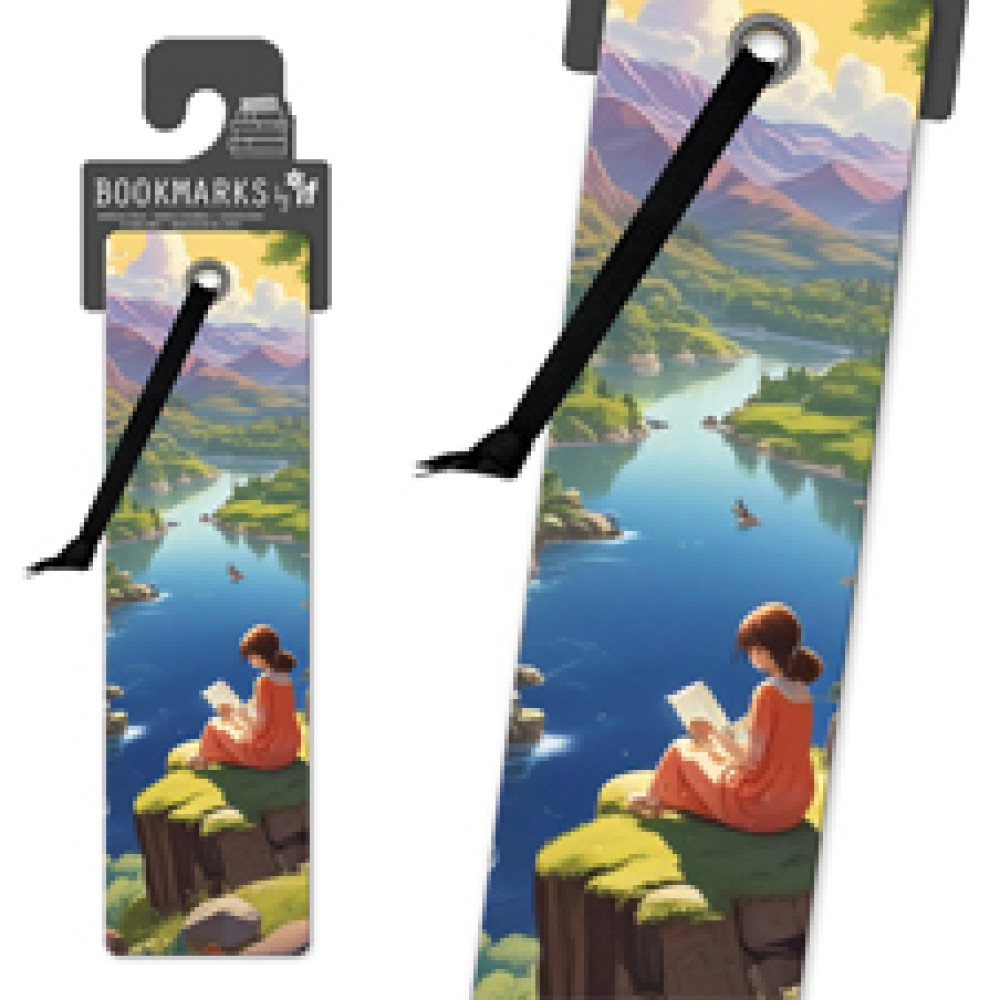 Bookmark Manga - Lake Reading