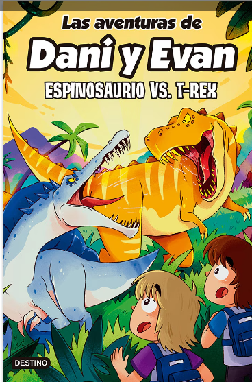 Las aventuras de Dani y Evan 10. Espinosaurio vs. T-Rex