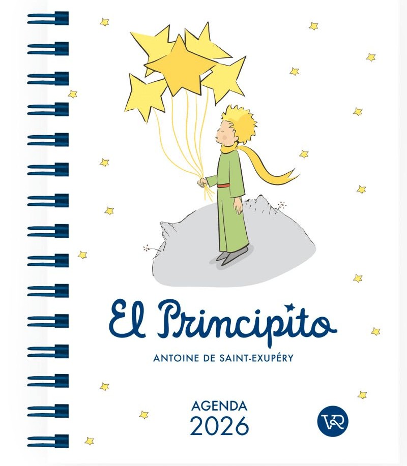 Agenda 2026 El principito Blanca