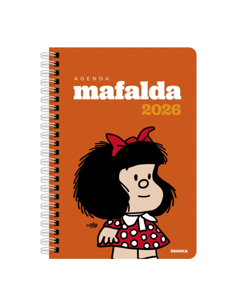 Agenda Mafalda 2026 dia por pagina