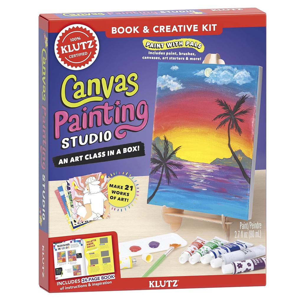 Klutz Canvas Painting Studio