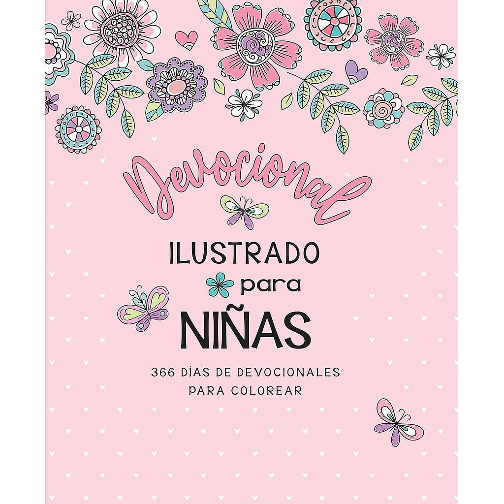 Devocional ilustrado para niñas: 366 dias de devocionales para colorear