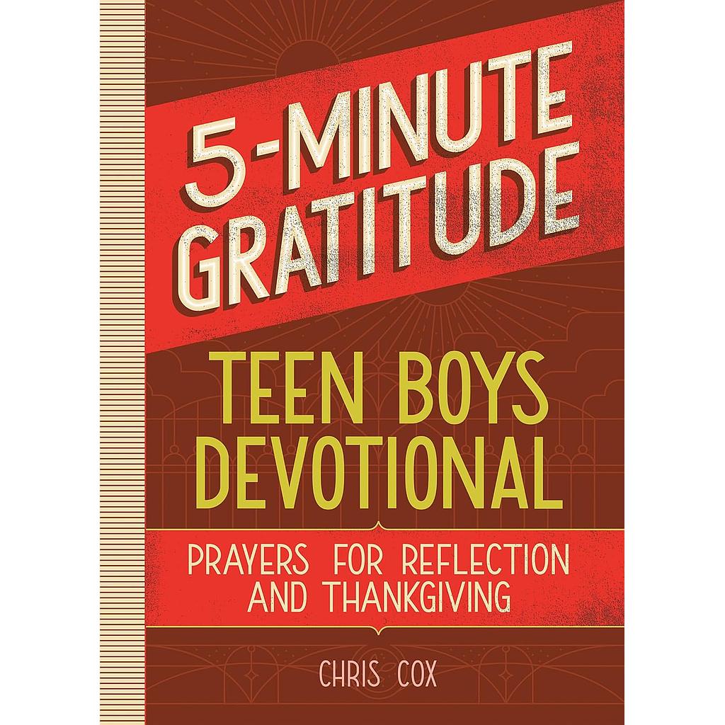 5-Minute Gratitude: Teen Boys Devotional