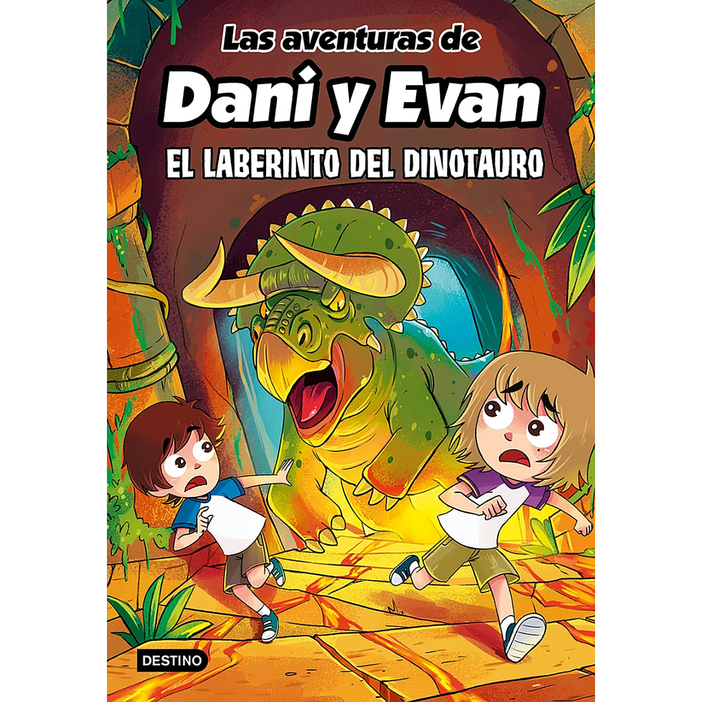 Las aventuras de Dani y Evan 12. El laberinto del dinotauro
