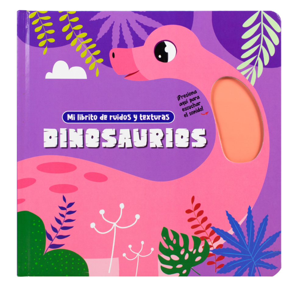 Mi Librito De Ruidos Y Texturas. Dinosaurios