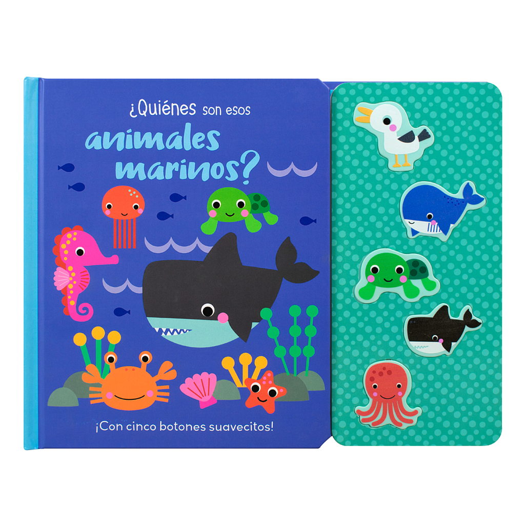 Quienes Son Esos Animales Marinos - Con cinco botones suavecitos