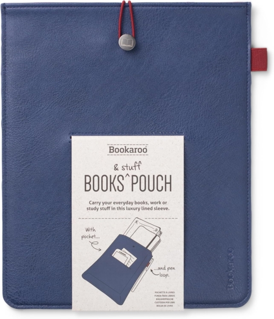 Bookaroo Books &amp; Stuff Pouch - Navy