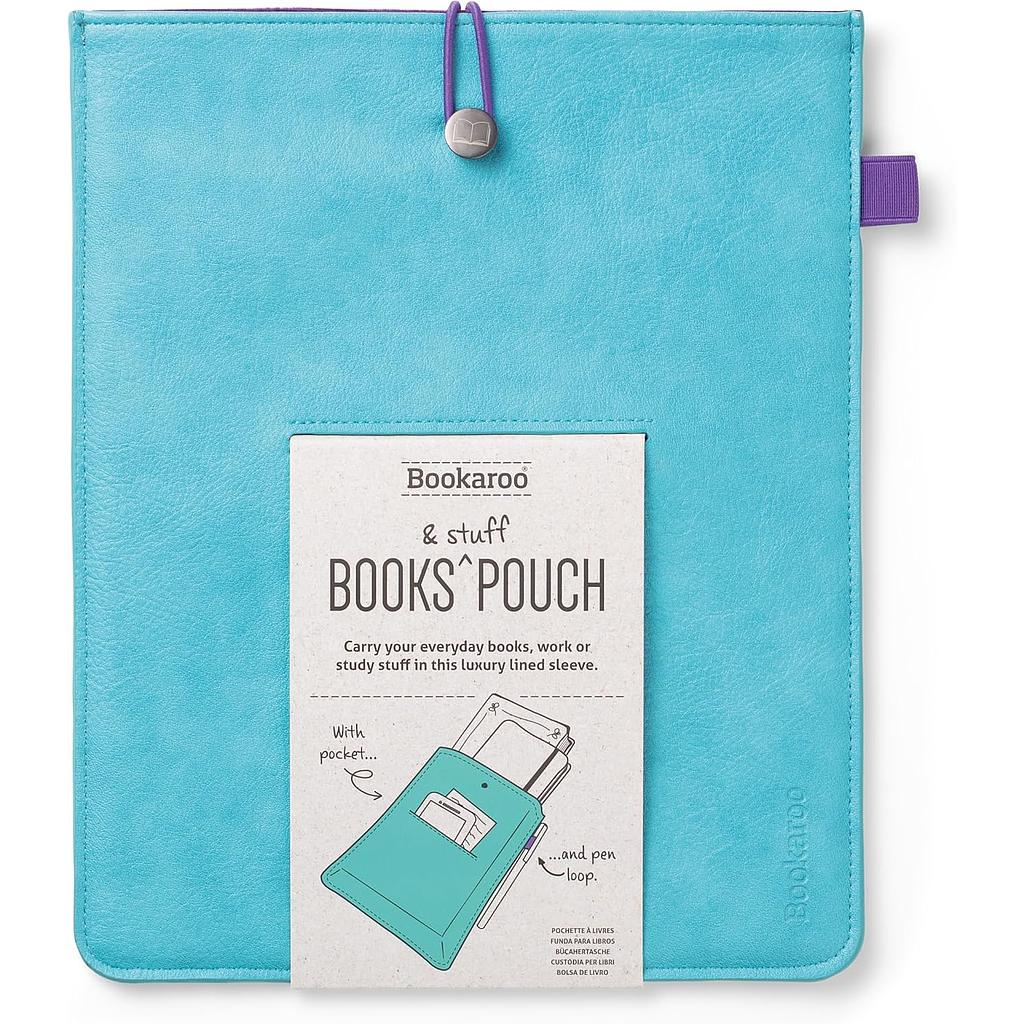 Bookaroo Books &amp; Stuff Pouch Turquoise