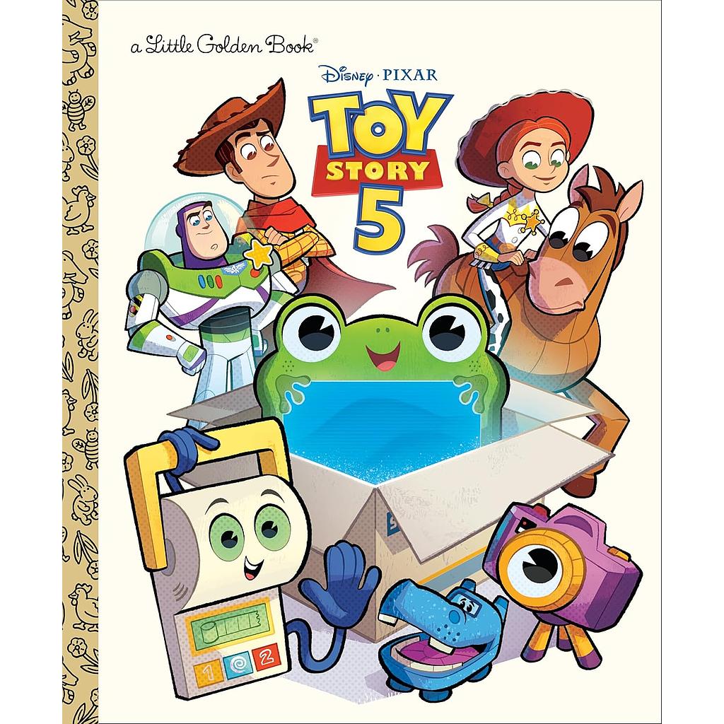 Disney and Pixar Toy Story 5 Little Golden Book