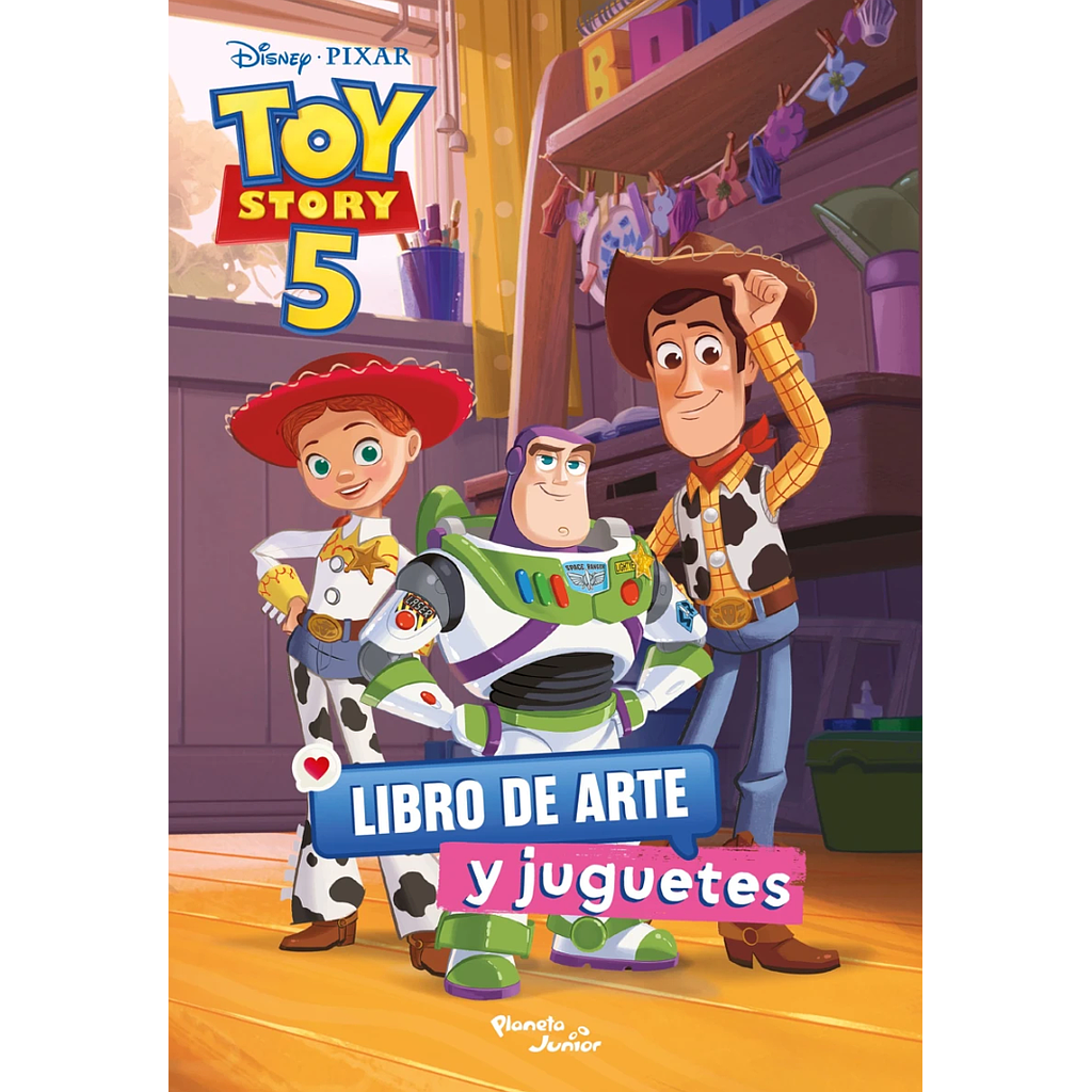 Toy Story 5. Libro de arte y juguetes