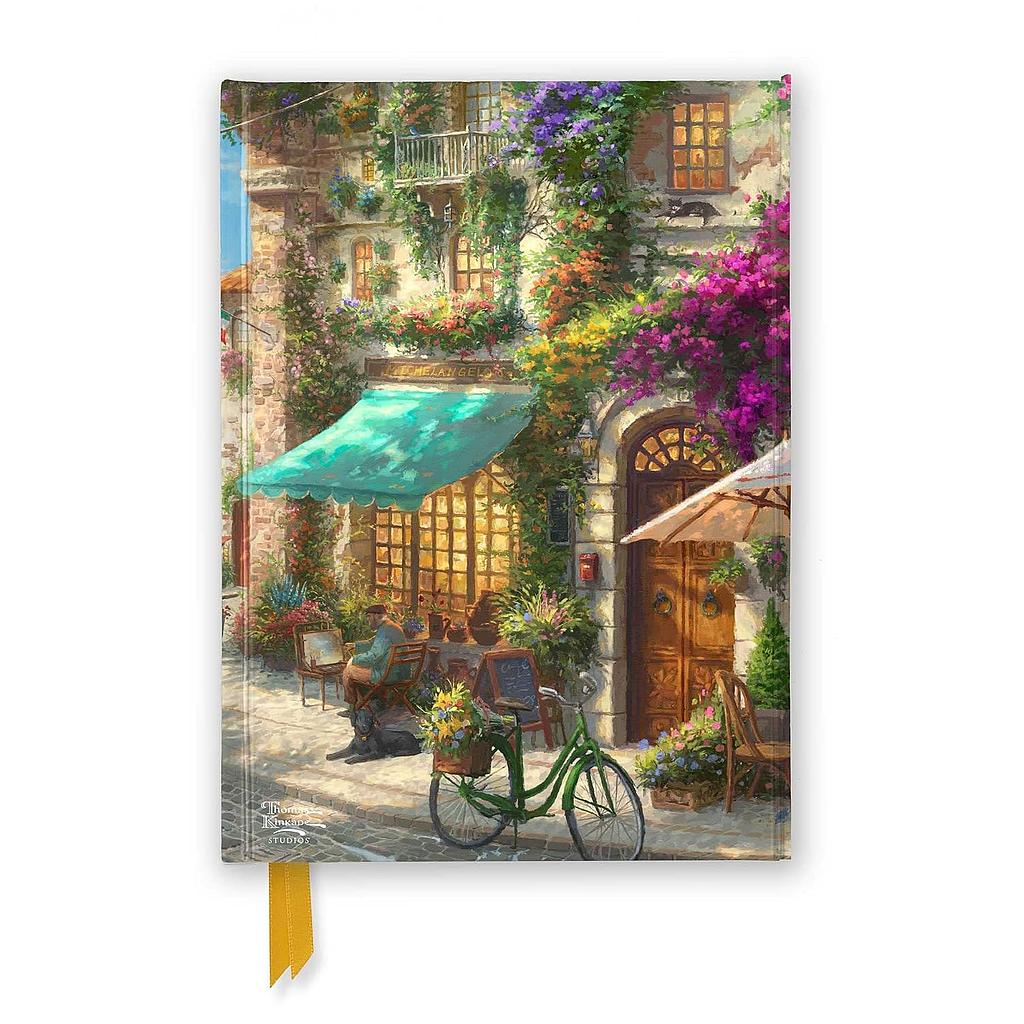 Journal Thomas Kinkade Italian Cafe