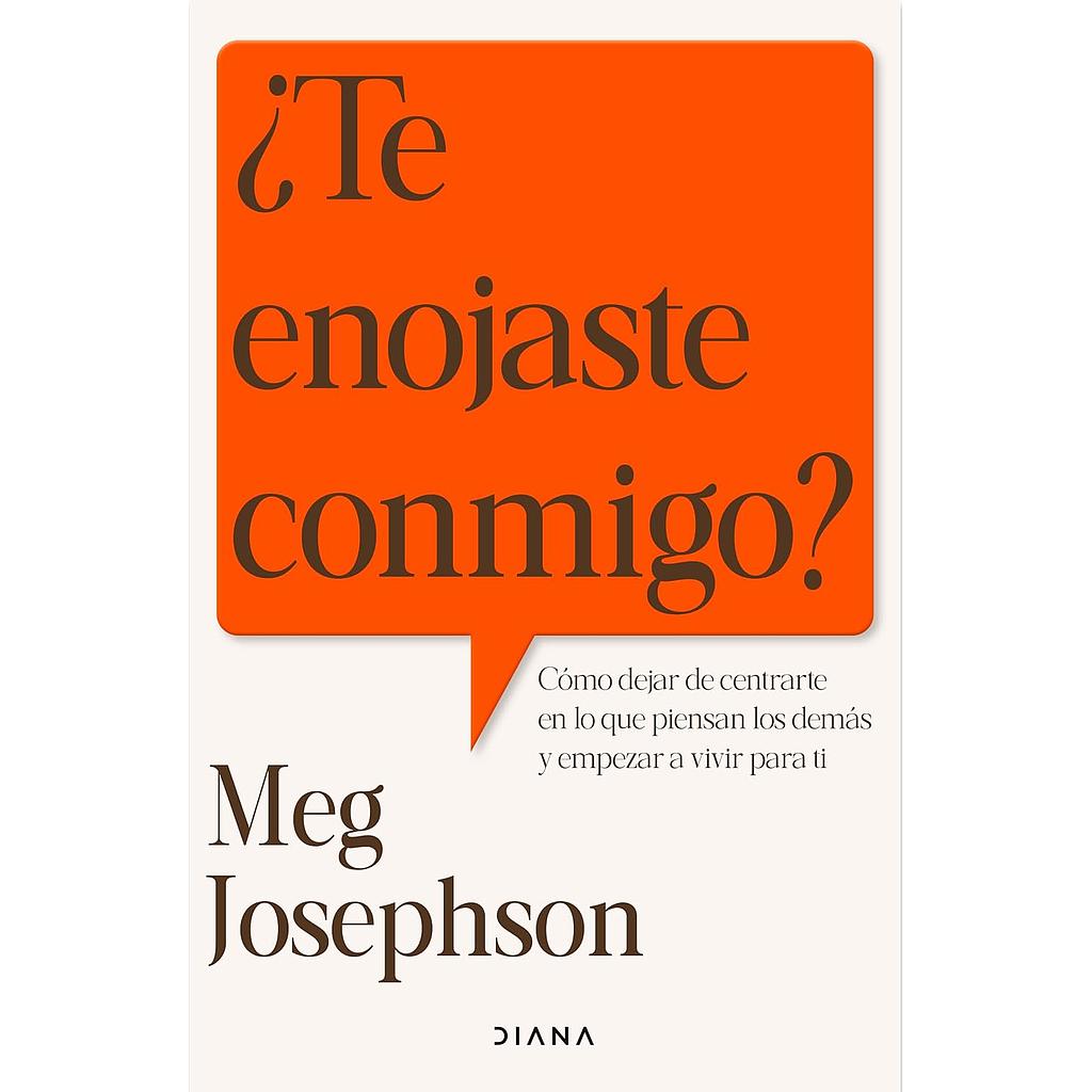 Te enojaste conmigo