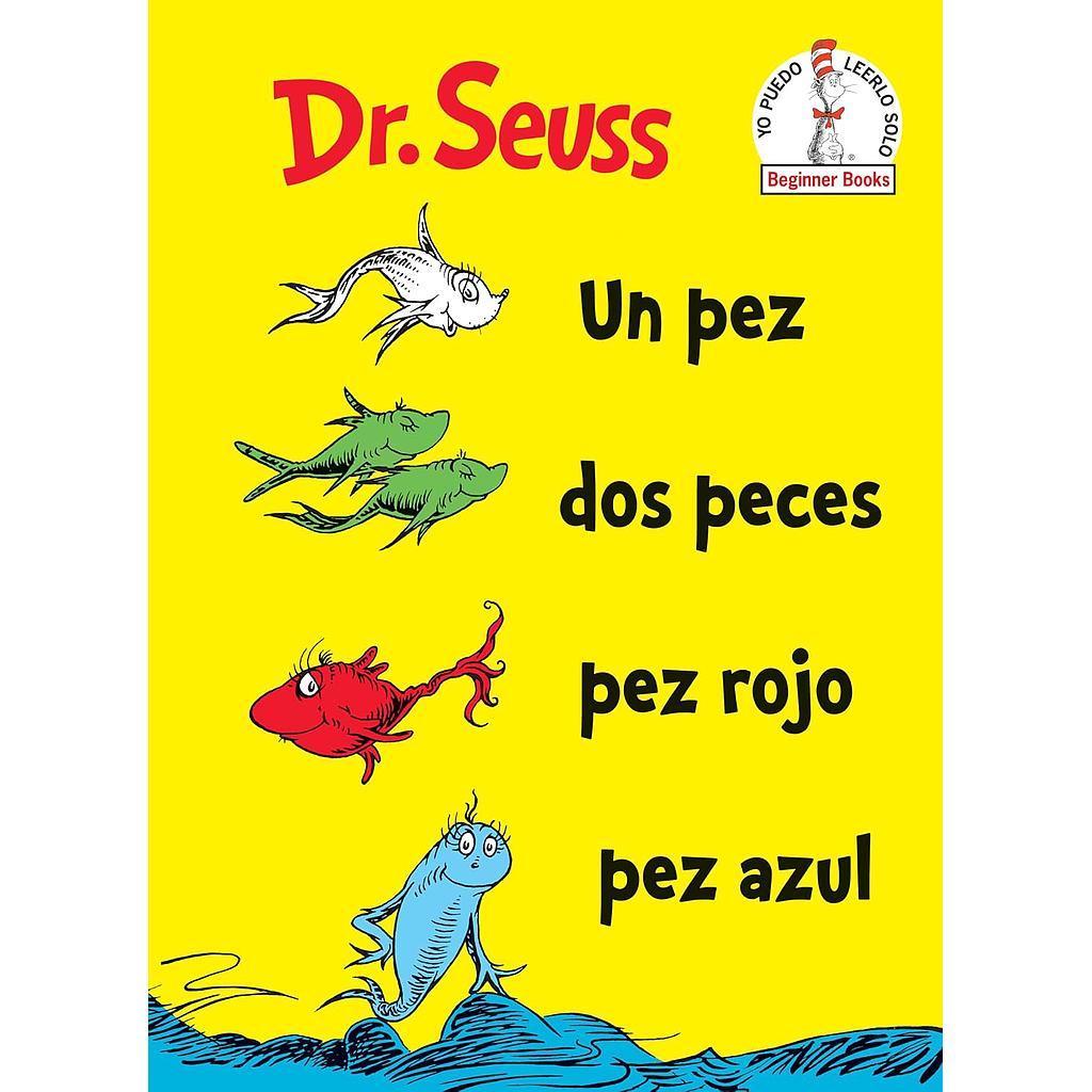 Un Pez Dos Peces Pez Rojo Pez Azul