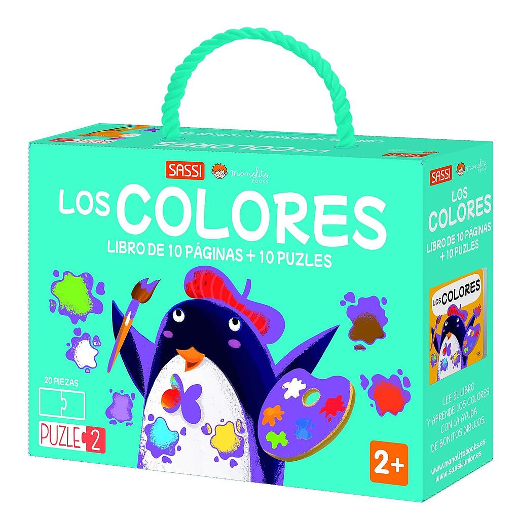 Los colores - Libro y Puzzle