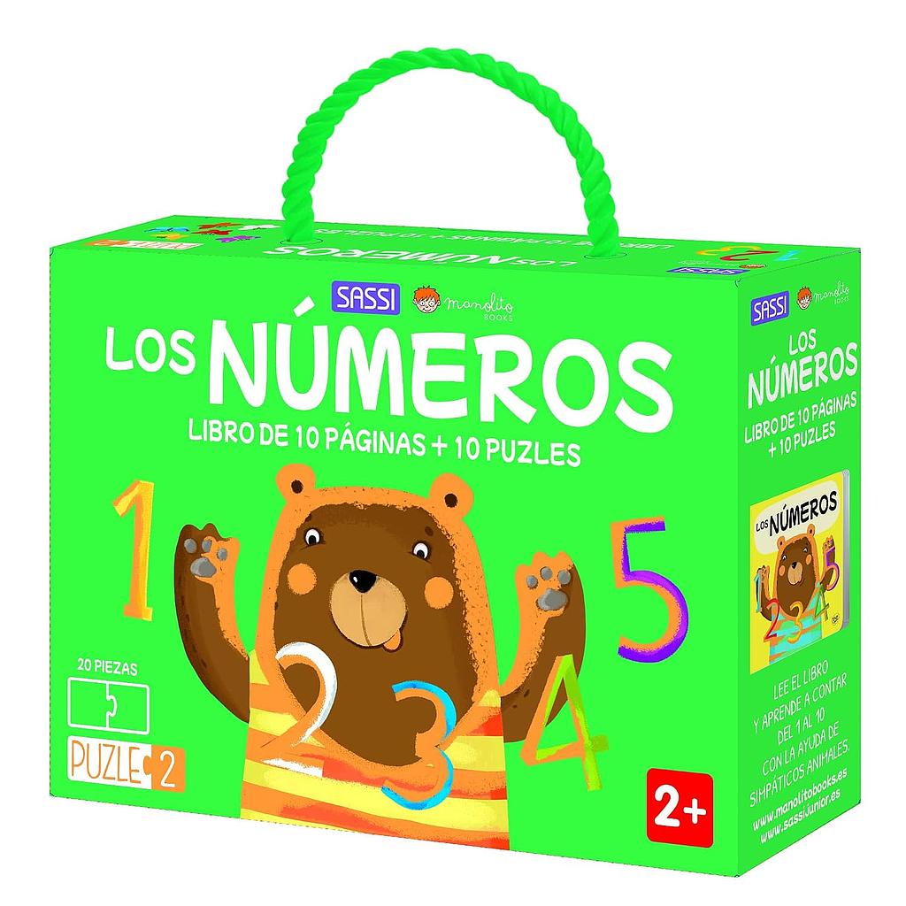 Los numeros - Libro y Puzzle