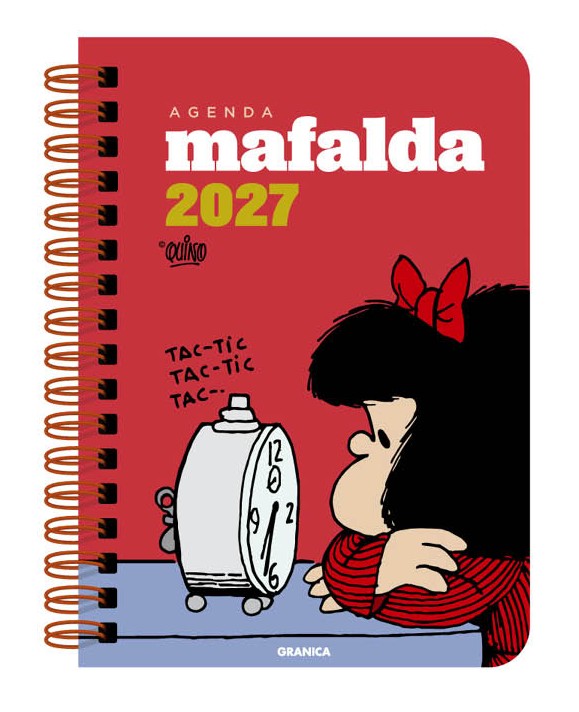 Agenda Mafalda 2027 dia por pagina