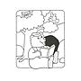 Yo coloreo con el oso Sacrispan