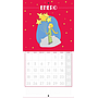 Calendario de pared 2027 El Principito Blanco