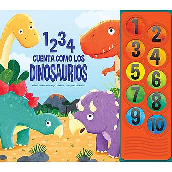 1234 Cuenta como los dinosaurios