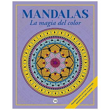 Mandalas la magia del color morado suave