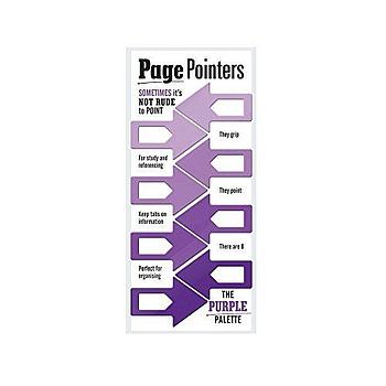 Page pointers purple