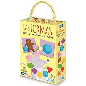 Las formas - libro y puzzle