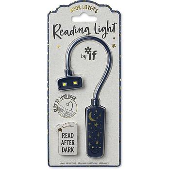Book Lovers reading light moon & stars