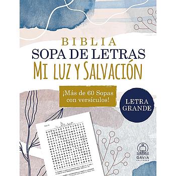 Biblia Sopa de letras mi luz y salvacion