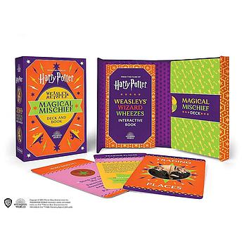 Harry Potter Weasley & Weasley Magical Mischief Deck and Book Cards