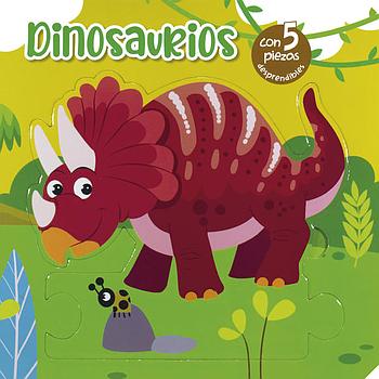 Dinosaurios con 5 piezas desprendibles