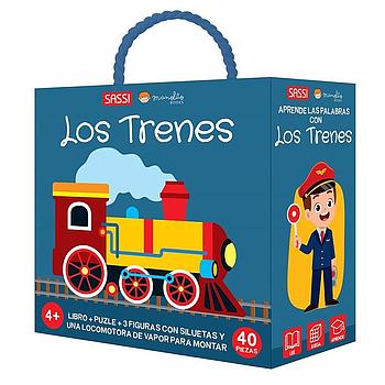 Trenes - Libro y Puzzle