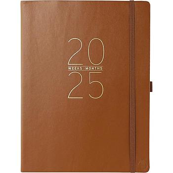 Planner Apollo Collection Brown PU801025