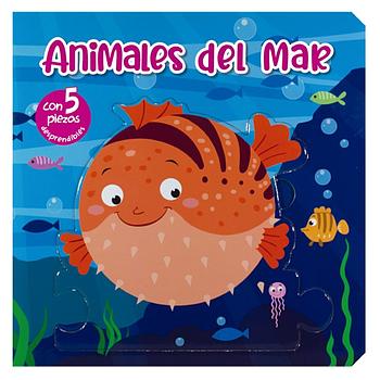 Animales del mar con 5 piezas desprendibles