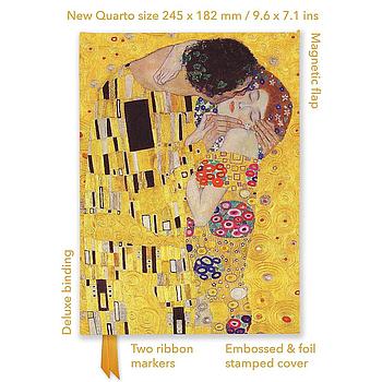 Journal Gustav Klimt The Kiss Quarto