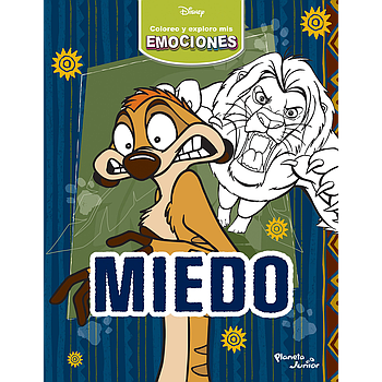 Coloreo y exploro mis emociones. Miedo