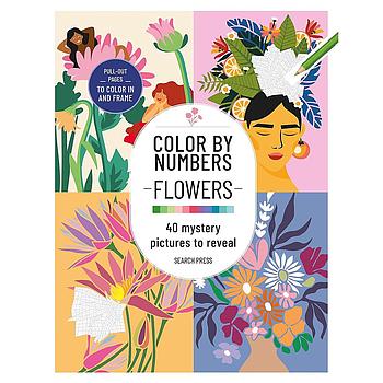 Color by Numbers Flowers