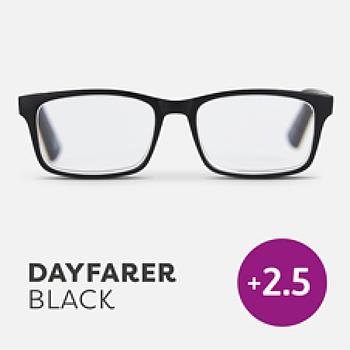 Easy Readers Dayfarer Black +2.5