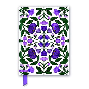 Journal Nina Pace Purple Flowers