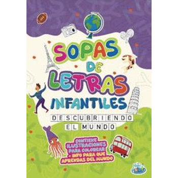 Sopa de letras infantiles descubriendo el mundo