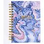 Journal Blush & Blue marble SB3128A5