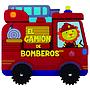 A rodar el camion de bomberos