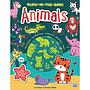 Glow-in-the-Dark Animals Sticker Activity Book